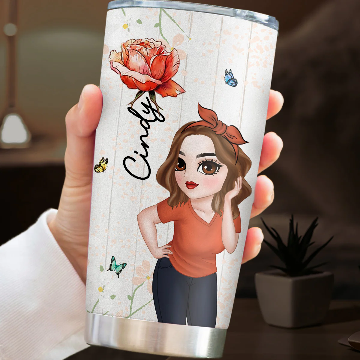 Just Go Forth - Personalized Custom Tumbler - Image 5