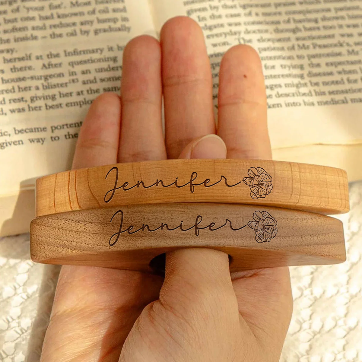 Just One Page - Personalized Custom Book Page Holder - Image 2