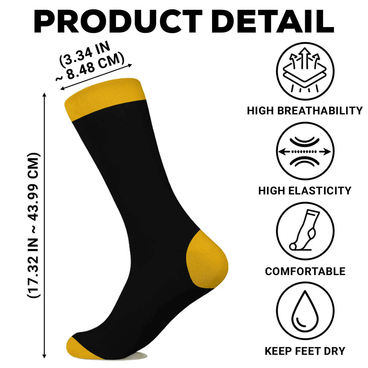 Just Resting My Eyes - Personalized Custom Crew Socks - Image 7