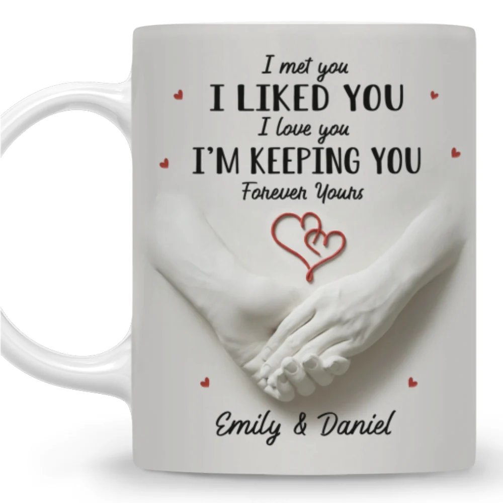 Just The Two of Us - Personalized Custom Coffee Mug - Image 7