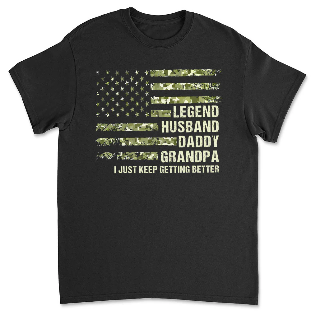 Keep Getting Better - Personalized Custom Unisex Shirt