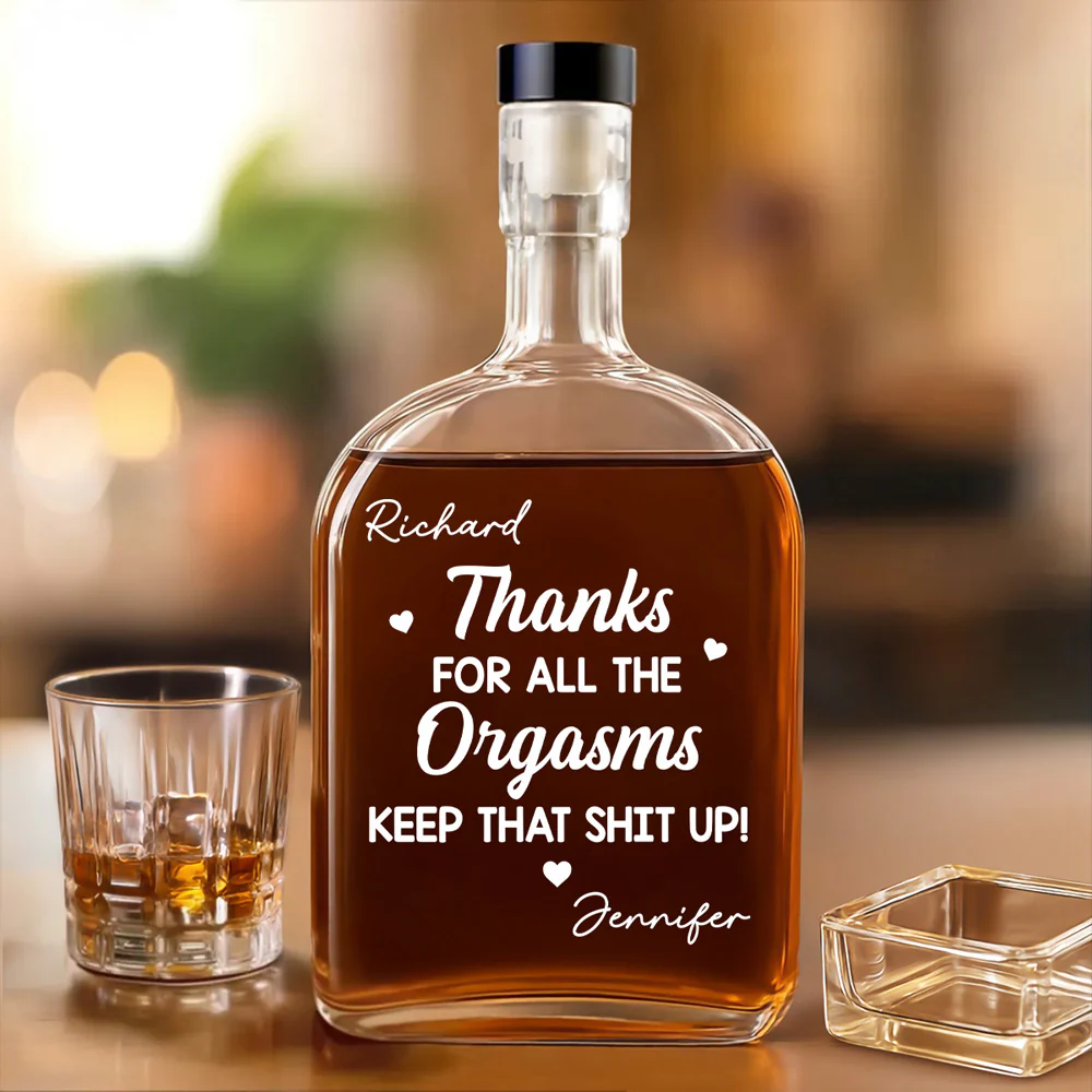 Keep It Up - Personalized Custom Spirits Decanter