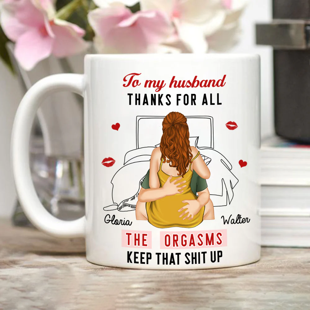 Keep That Shit Up - Personalized Custom Coffee Mug - Image 3