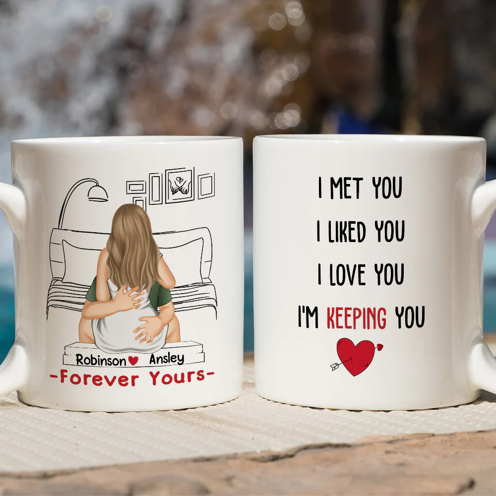 Keep You Forever - Personalized Custom Coffee Mug - Image 4