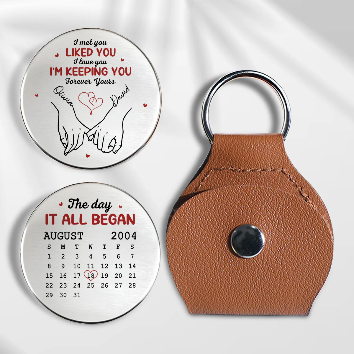Keeping You - Personalized Custom Pocket Hug