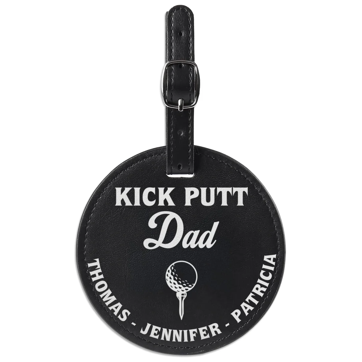Kick Putt Daddy - Personalized Custom Golf Tee Bag - Image 8