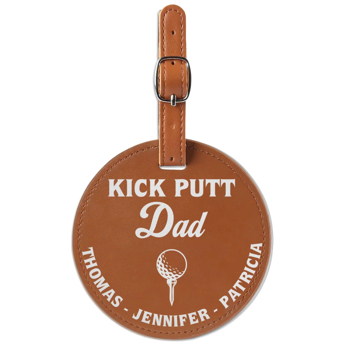 Kick Putt Daddy - Personalized Custom Golf Tee Bag - Image 9