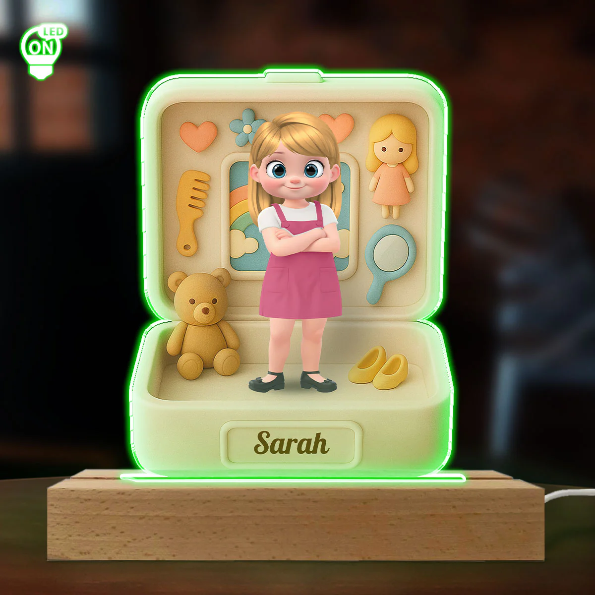 Kid Box - Personalized Custom LED Light - Image 4