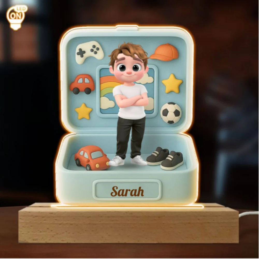 Kid Box - Personalized Custom LED Light - Image 6