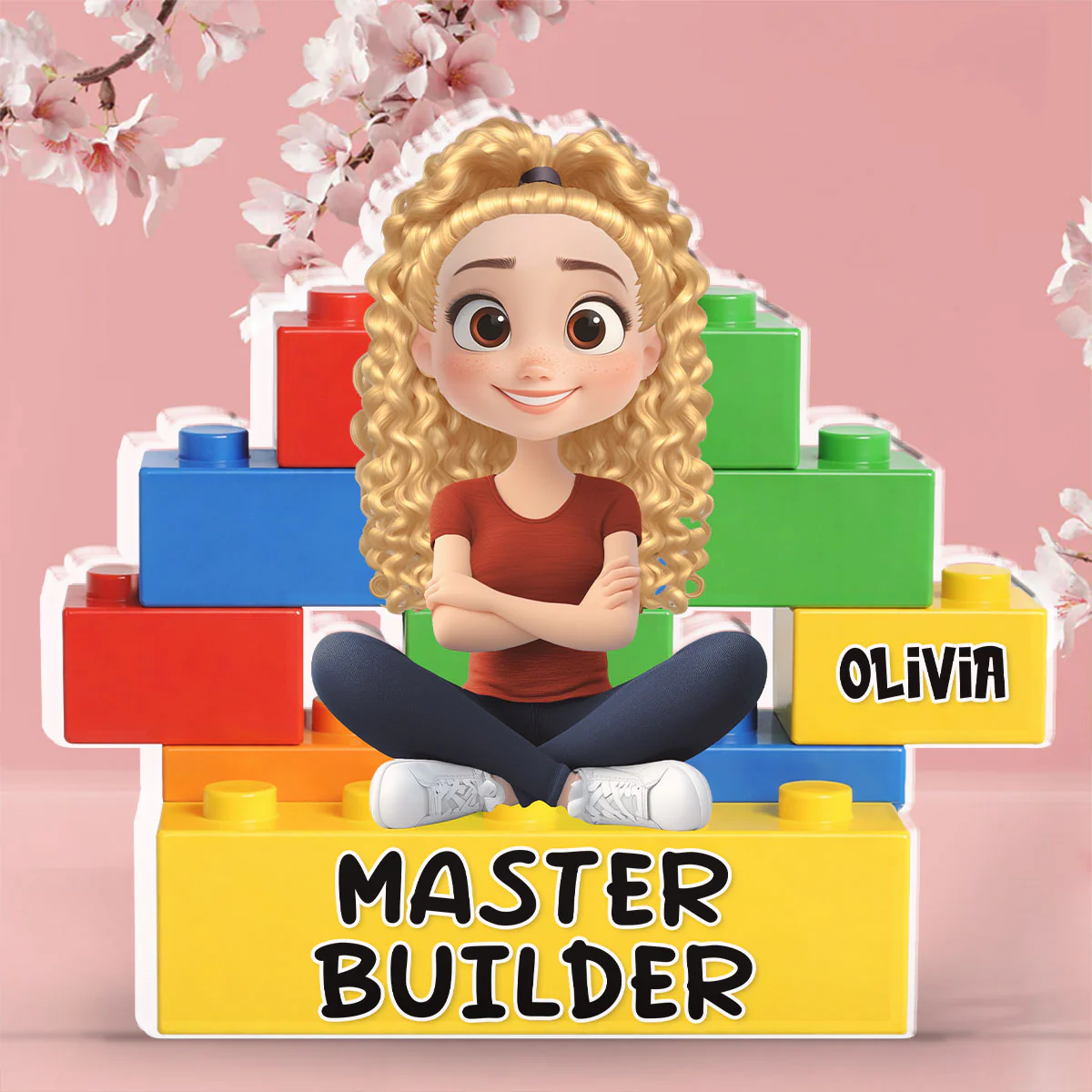 Kid Builder - Personalized Custom Acrylic Plaque - Image 2