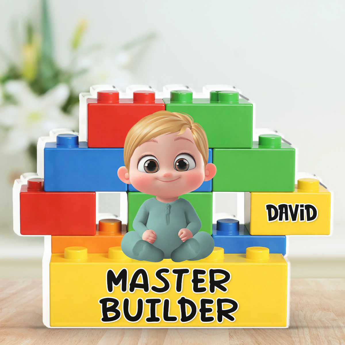 Kid Builder - Personalized Custom Acrylic Plaque - Image 4
