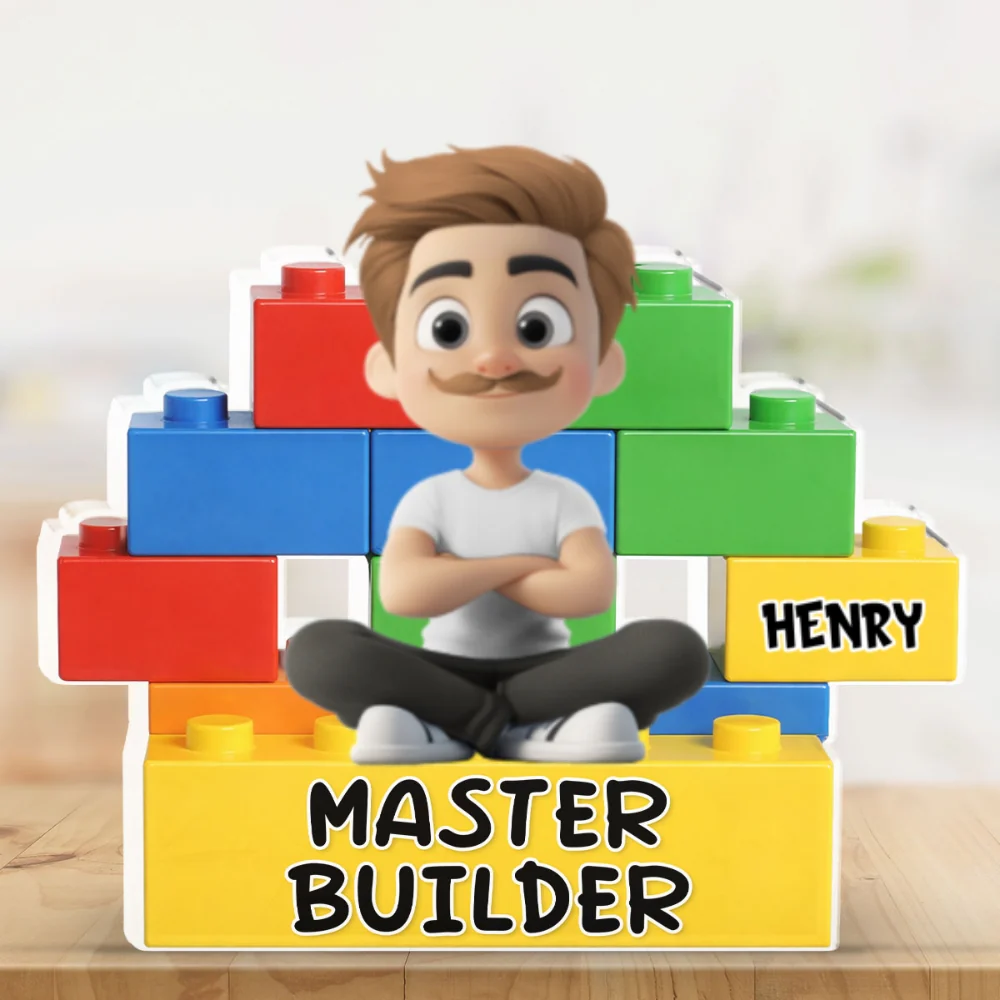 Kid Builder - Personalized Custom Acrylic Plaque - Image 6