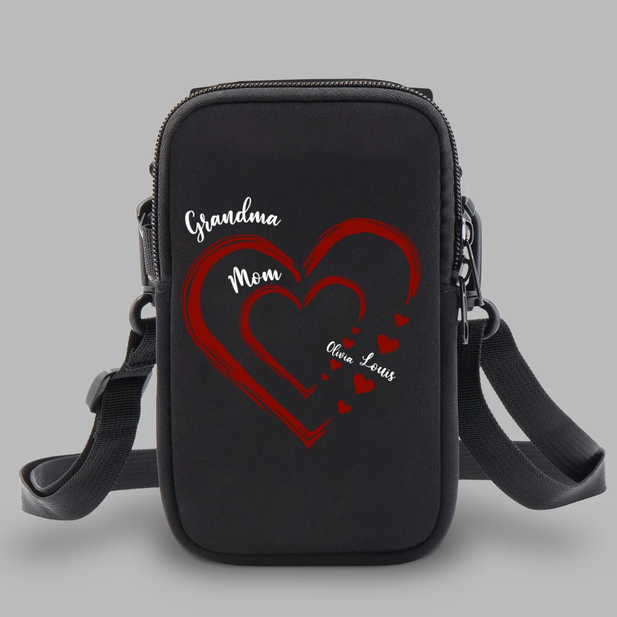 Kids And Grandkids Make Life Grand - Personalized Custom Water Bottle Carrier Bag - Image 8