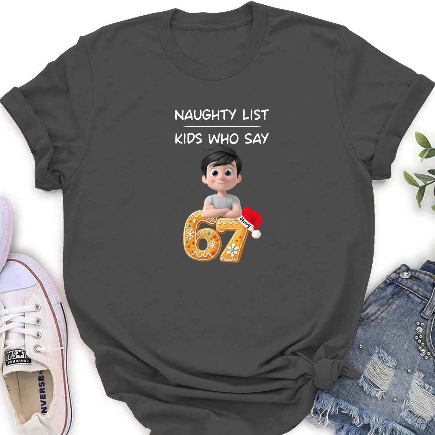 Kids Who Say 67 - Personalized Custom Shirt - Image 17