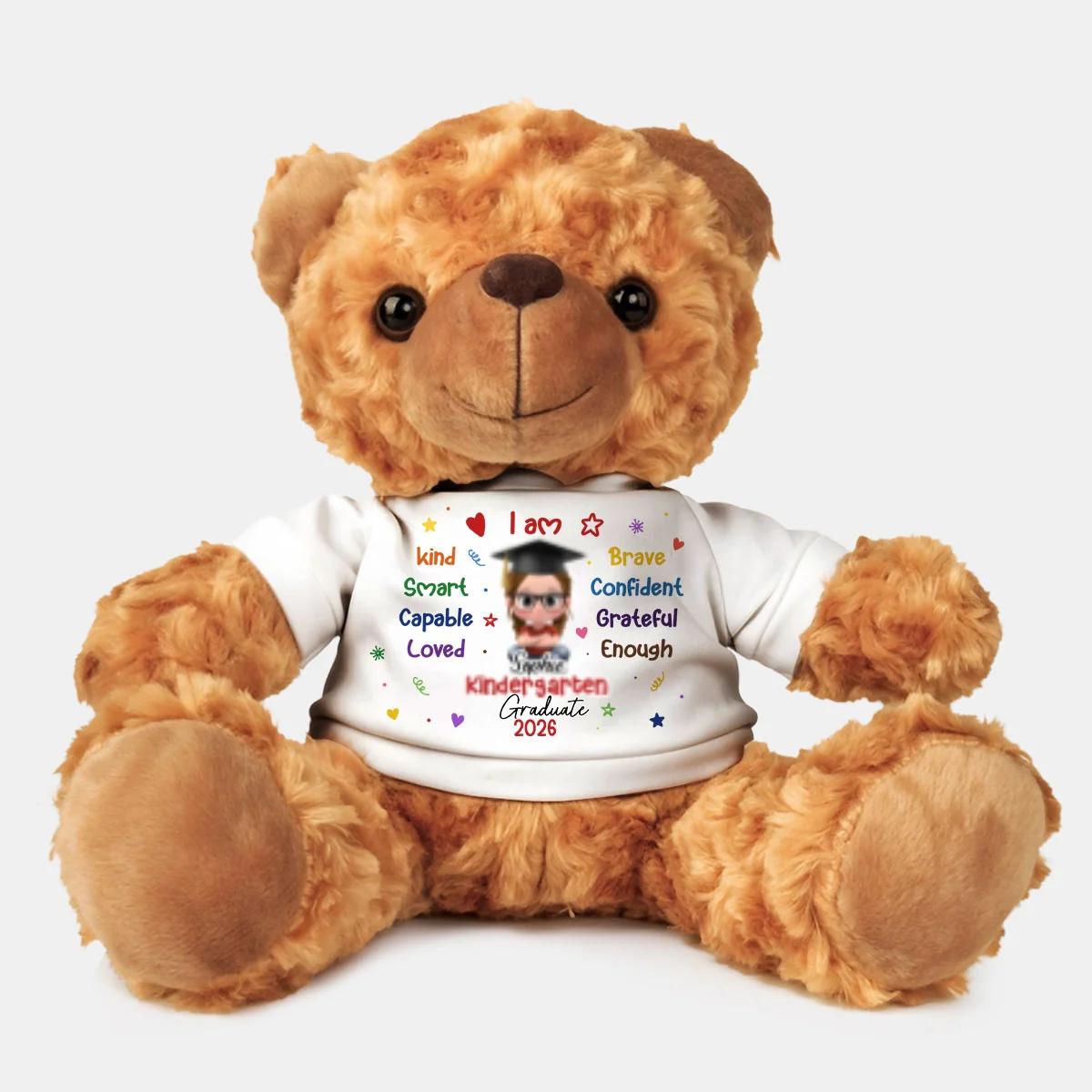 Kindergarten Graduate Gift - Personalized Custom Cuddle Bear - Image 5