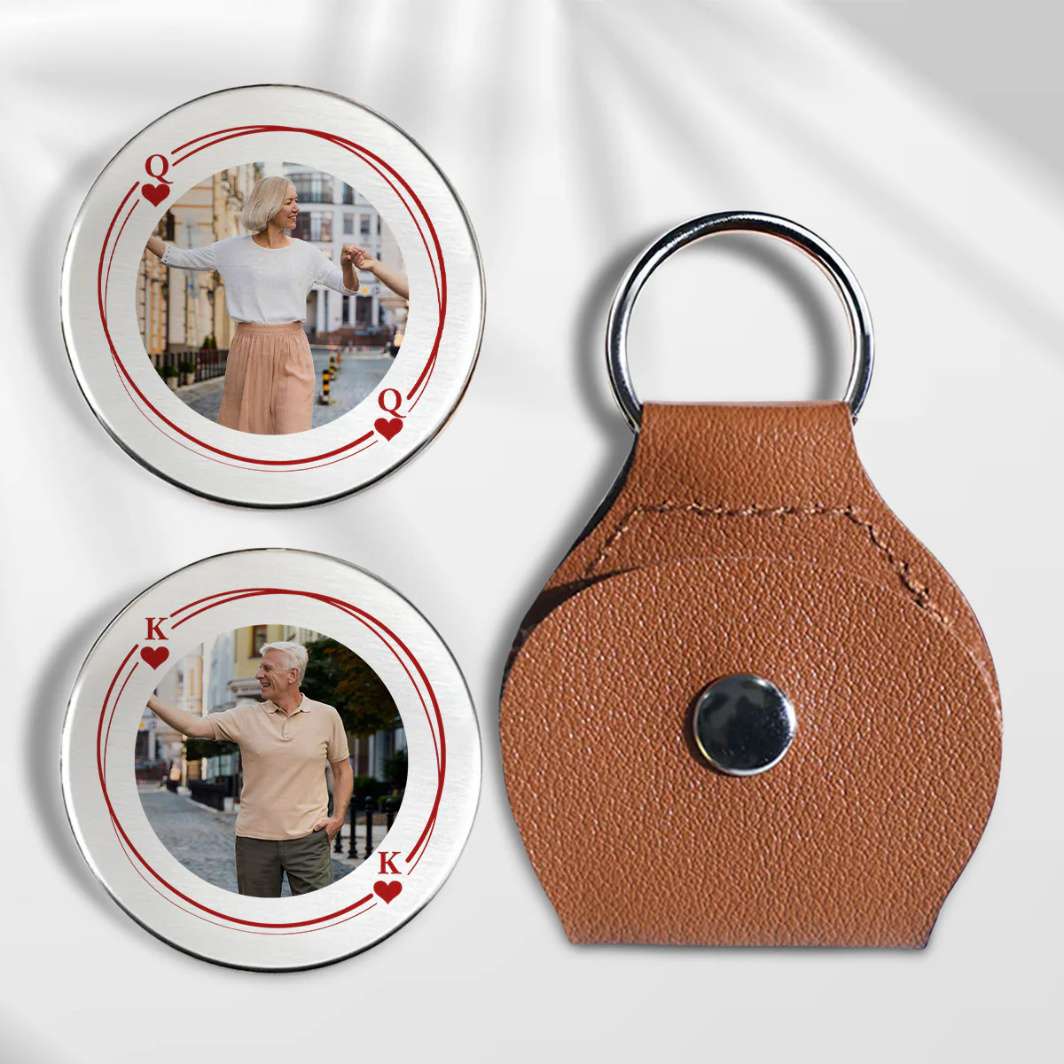 King And Queen - Personalized Custom Pocket Hug - Image 2