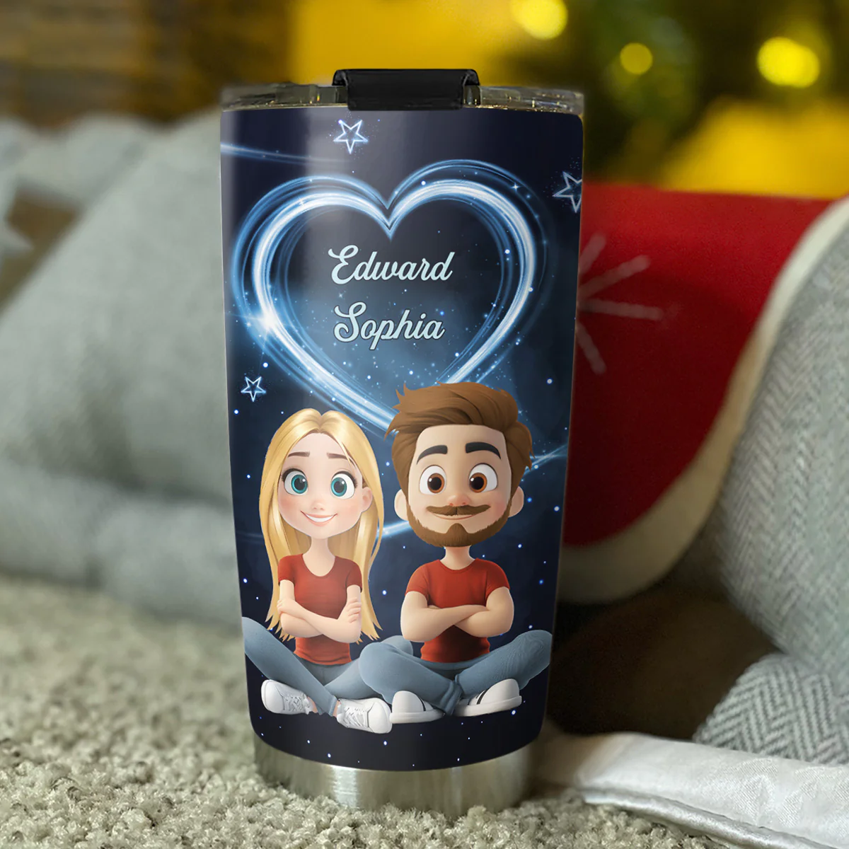 Led Me To You - Personalized Custom Tumbler - Image 2