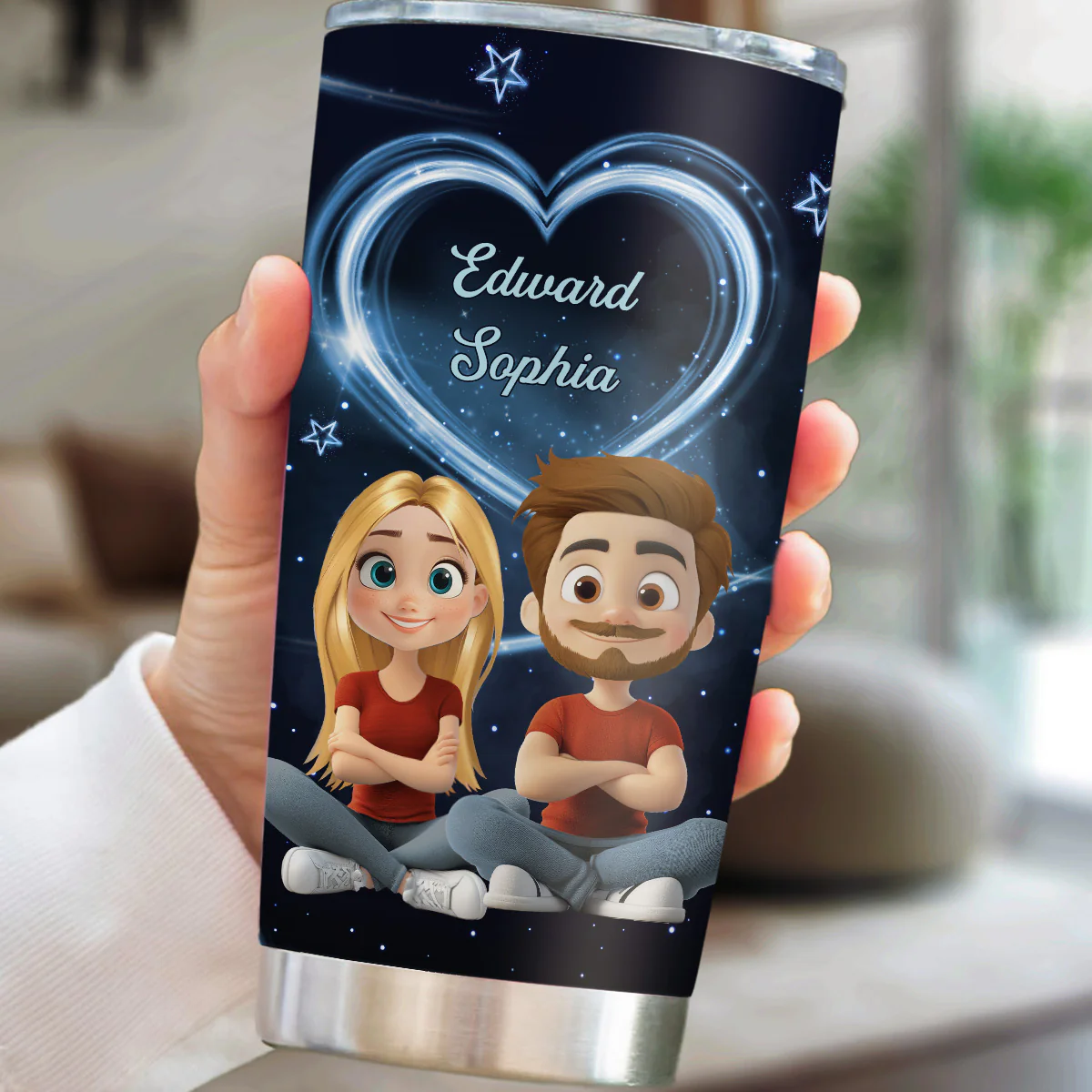 Led Me To You - Personalized Custom Tumbler - Image 6