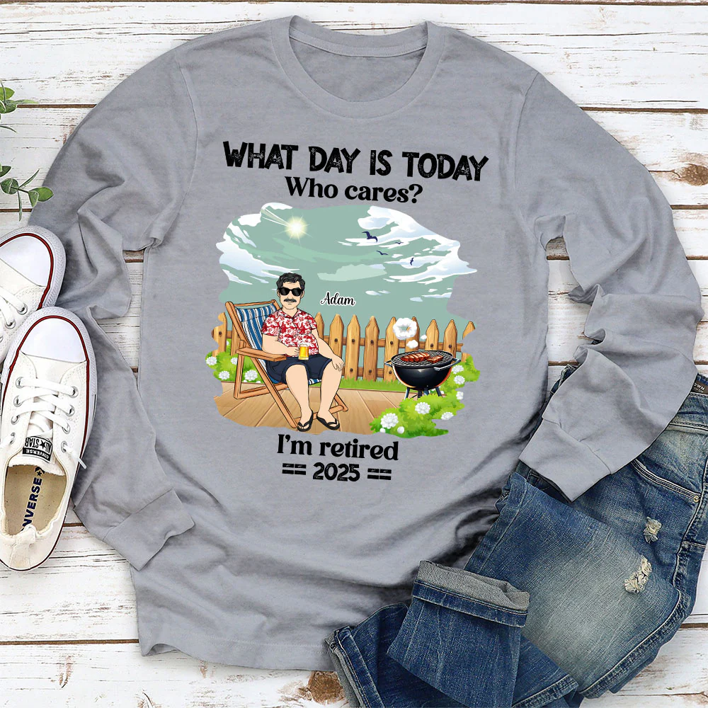 Legend Has Retired - Personalized Custom Shirt - Image 5