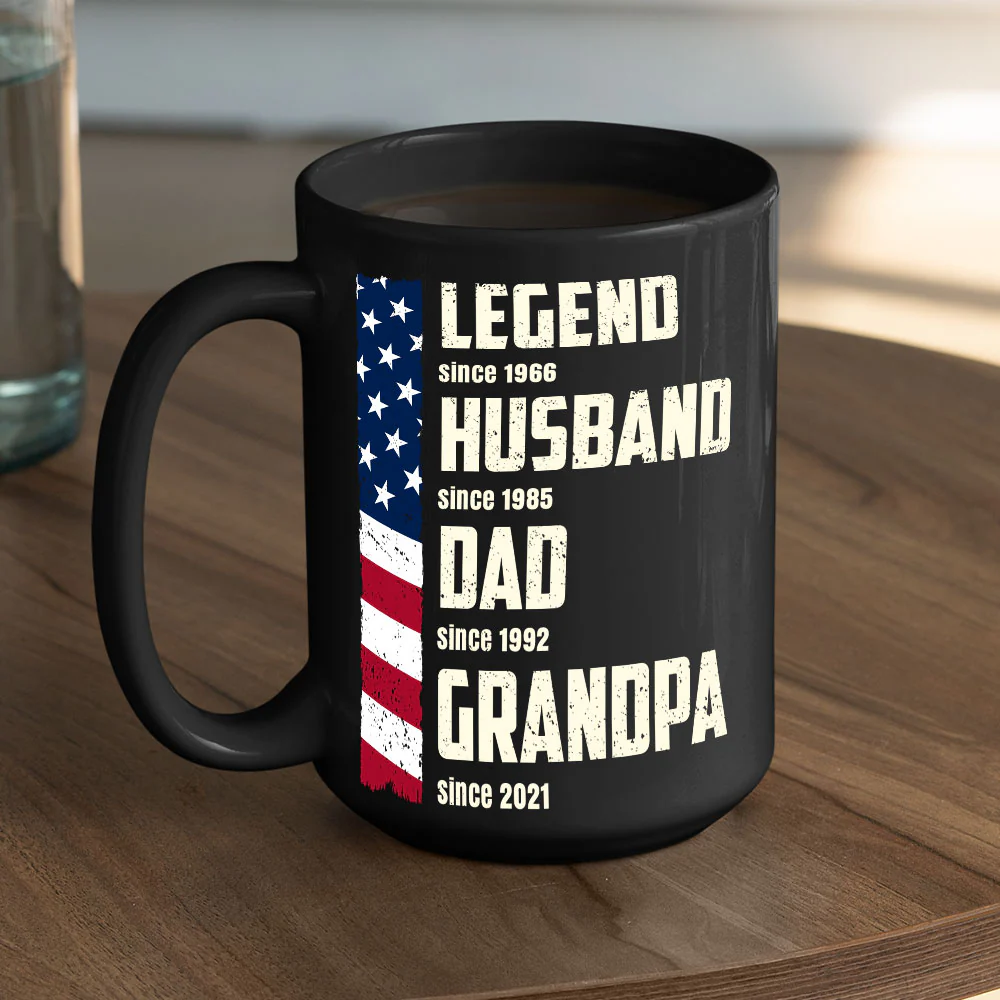 Legend Of Love - Personalized Custom Coffee Mug - Image 5