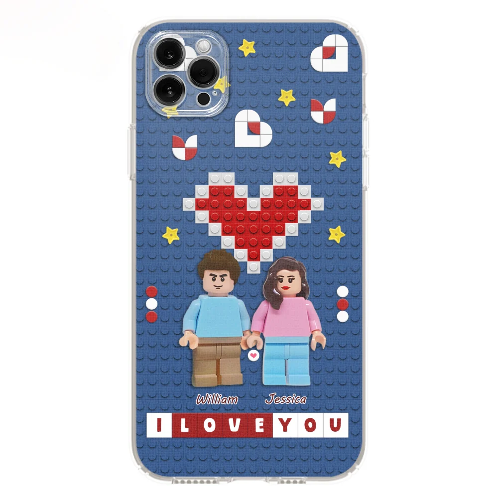Lego Couple - Personalized Custom Phone Case - Image 11
