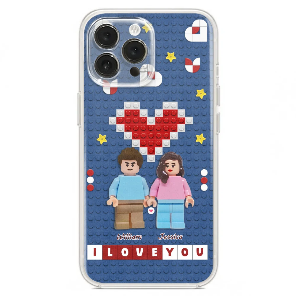 Lego Couple - Personalized Custom Phone Case - Image 19