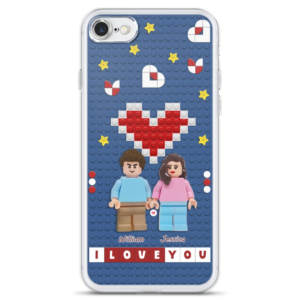 Lego Couple - Personalized Custom Phone Case - Image 5