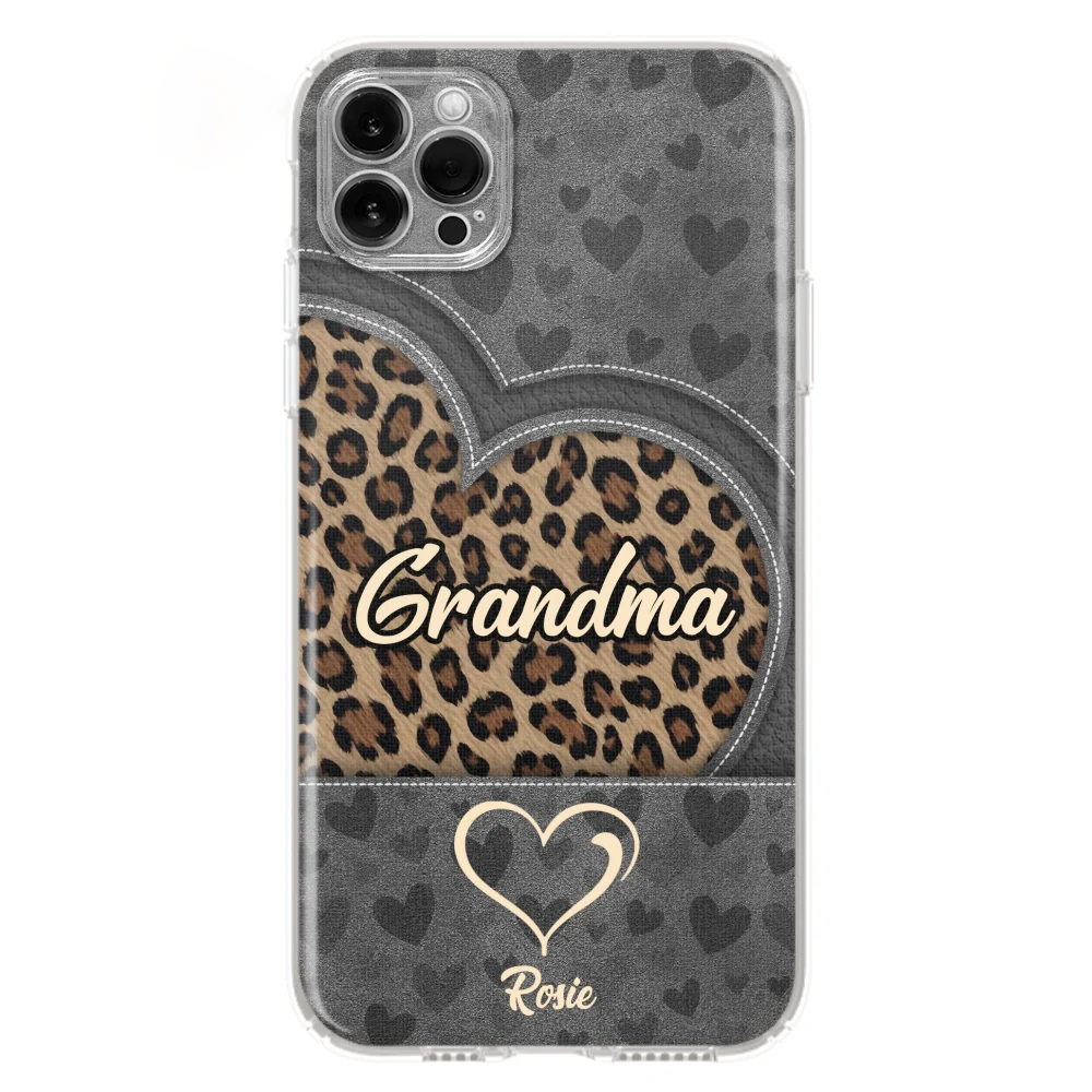 Leopard Heart - Personalized Custom Phone Case - Image 10