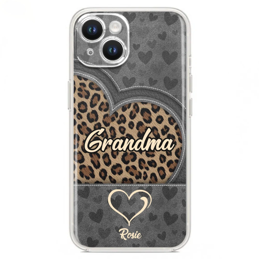Leopard Heart - Personalized Custom Phone Case - Image 12