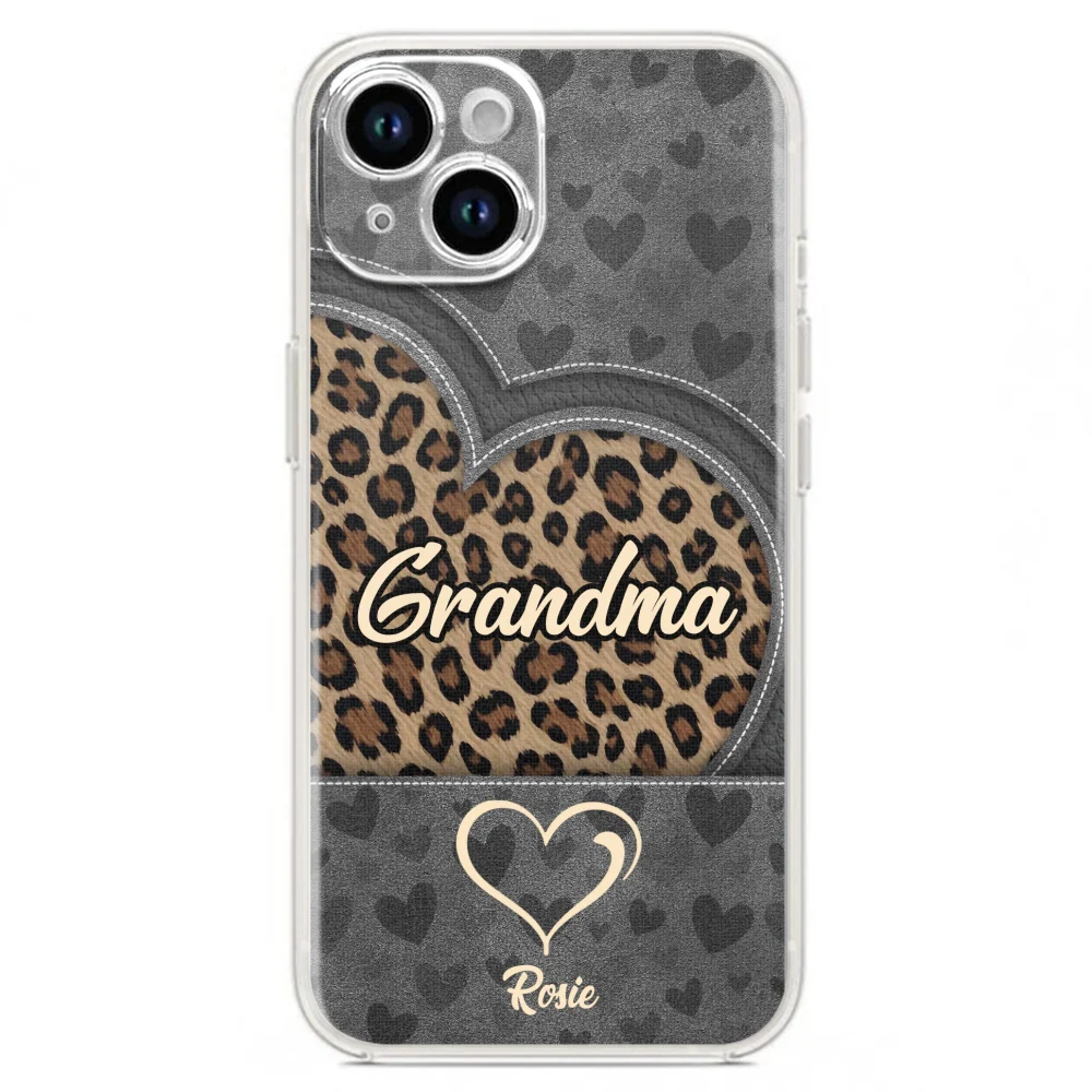Leopard Heart - Personalized Custom Phone Case - Image 13