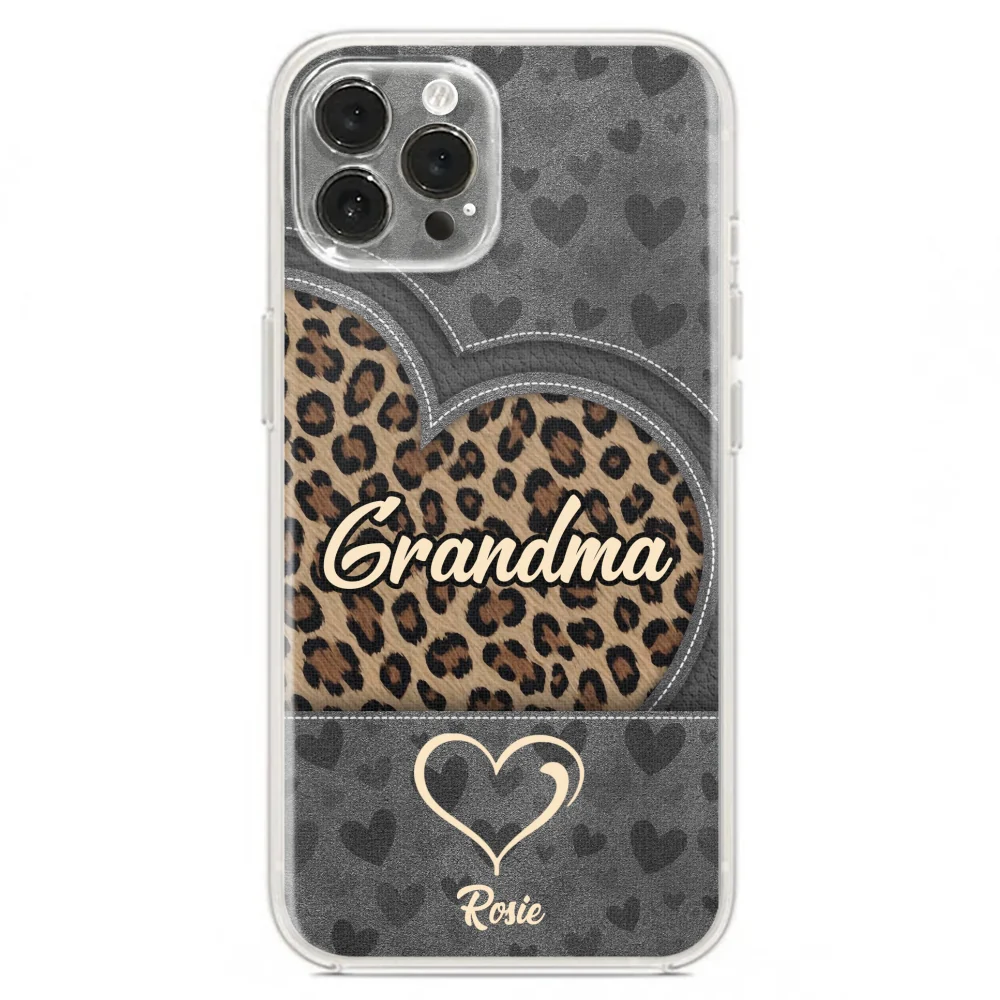 Leopard Heart - Personalized Custom Phone Case - Image 14