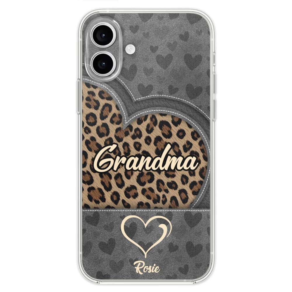 Leopard Heart - Personalized Custom Phone Case - Image 21