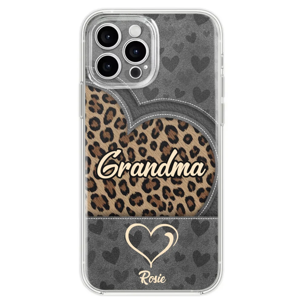 Leopard Heart - Personalized Custom Phone Case - Image 22