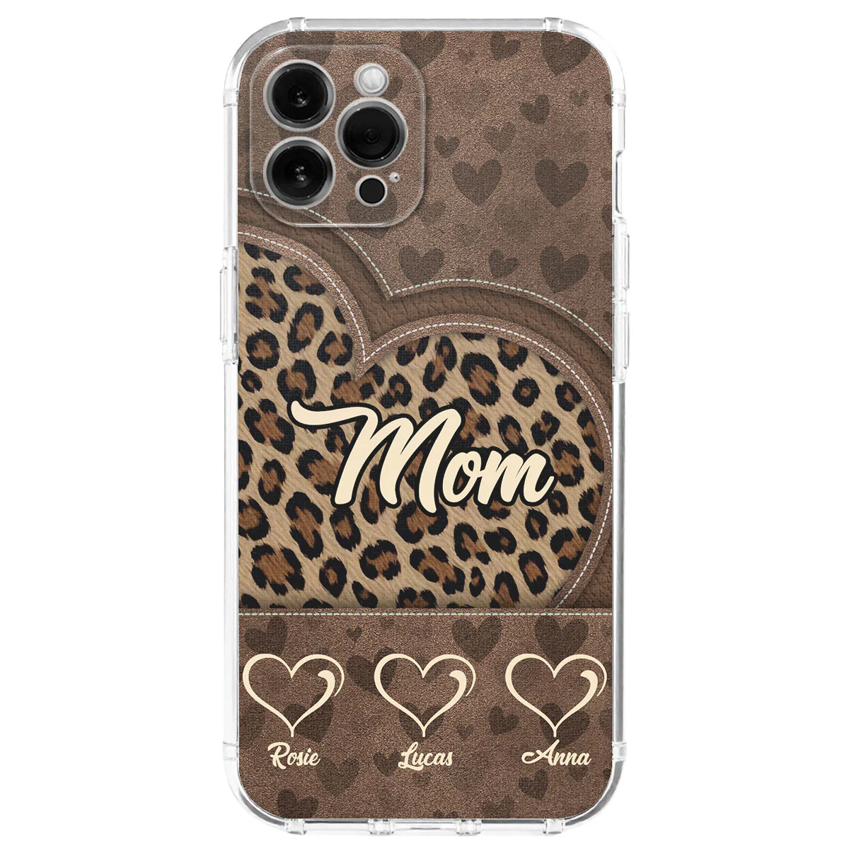 Leopard Heart - Personalized Custom Phone Case - Image 23