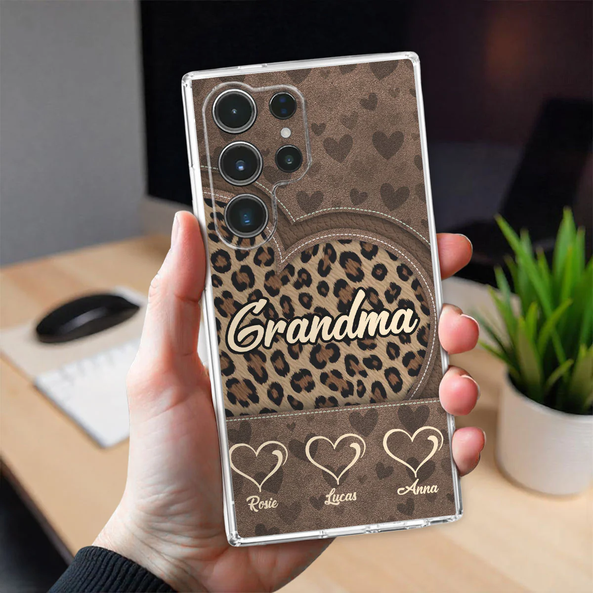 Leopard Heart - Personalized Custom Phone Case - Image 27