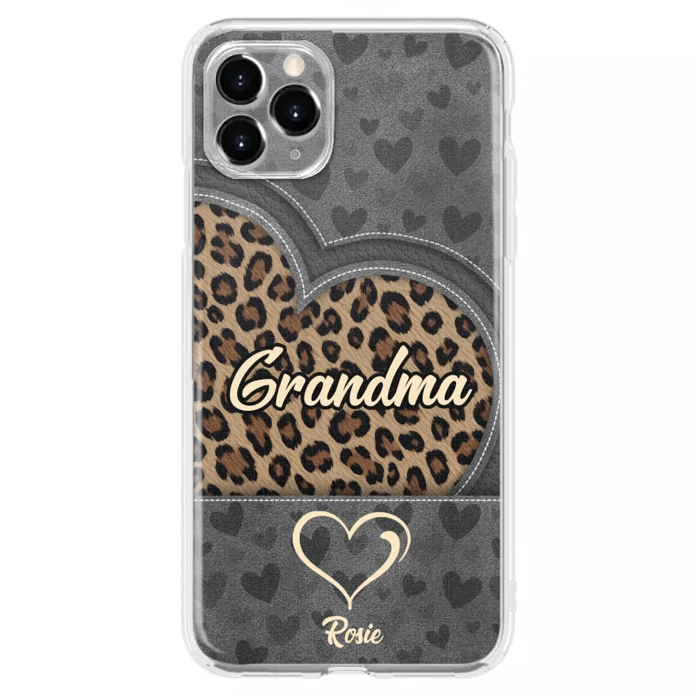 Leopard Heart - Personalized Custom Phone Case - Image 5