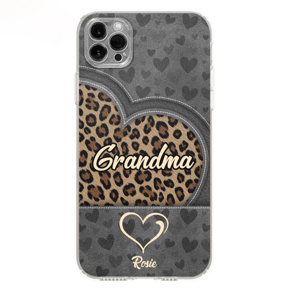 Leopard Heart - Personalized Custom Phone Case - Image 7
