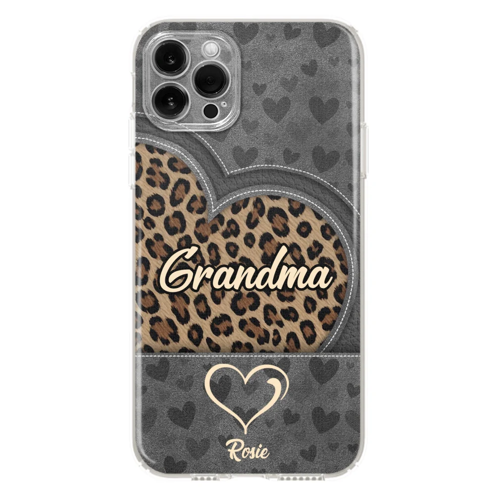 Leopard Heart - Personalized Custom Phone Case - Image 8