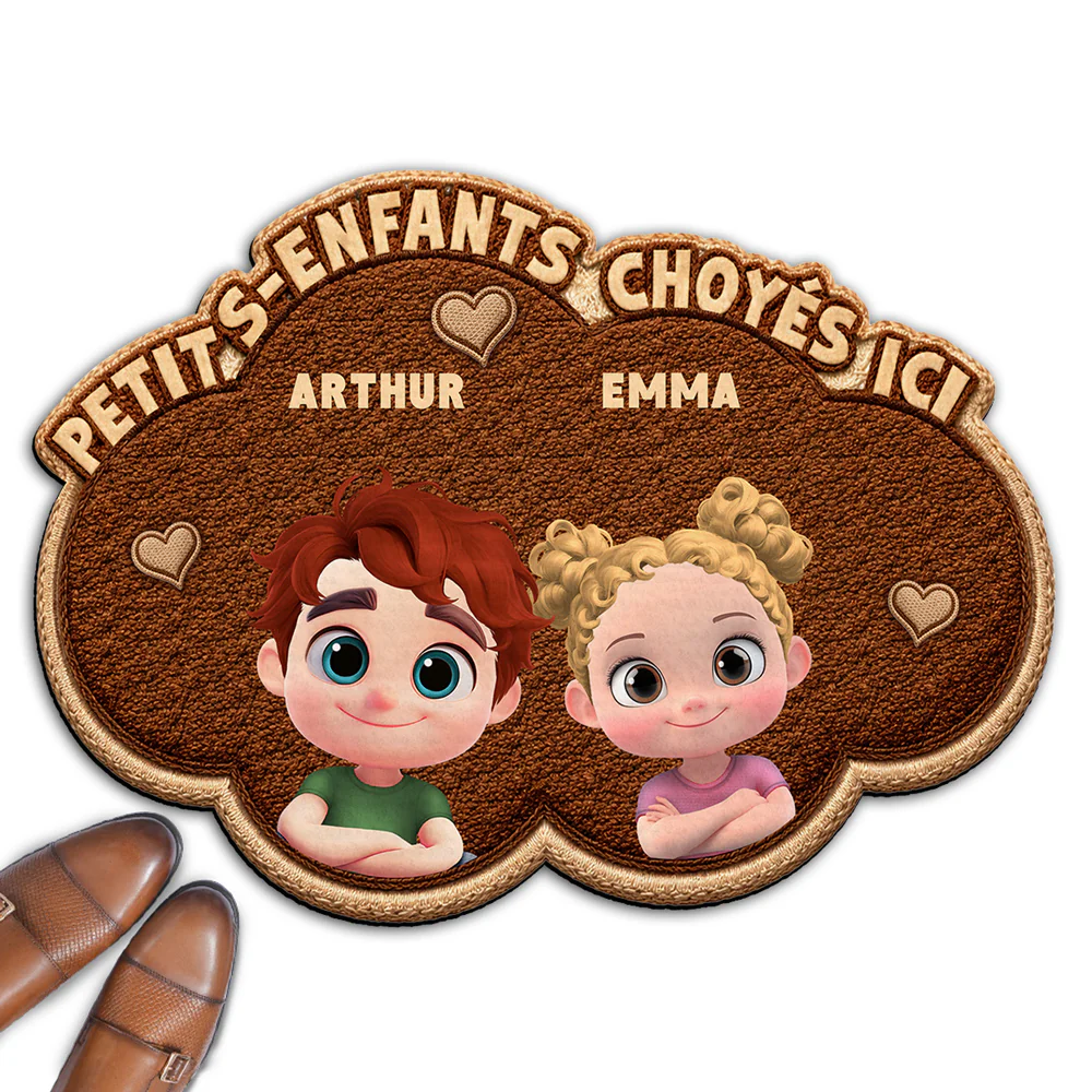 Les Petits Trésors De Mamie - Paillasson Personnalisé
