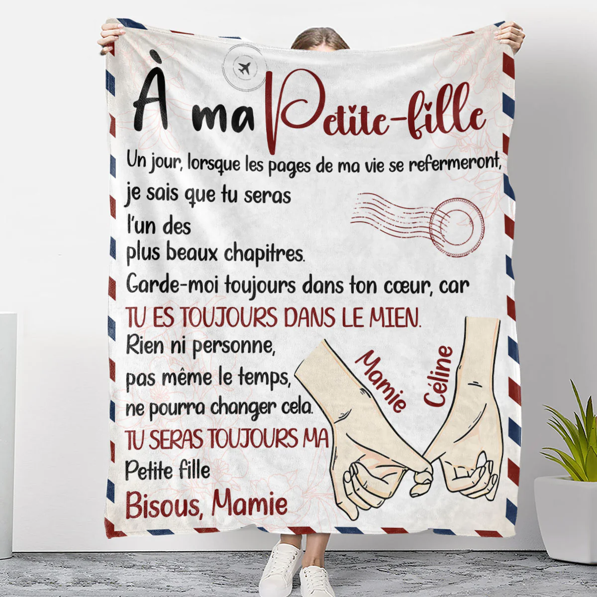 Les Plus Beaux Chapitres - Couverture Polaire Personnalisée