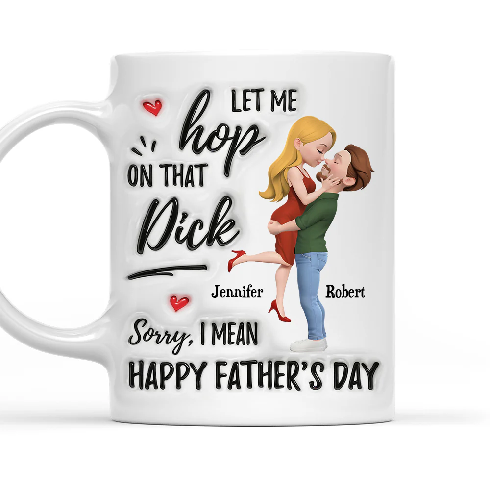 Let Me Hop - Personalized Custom 3D Inflated Effect Mug