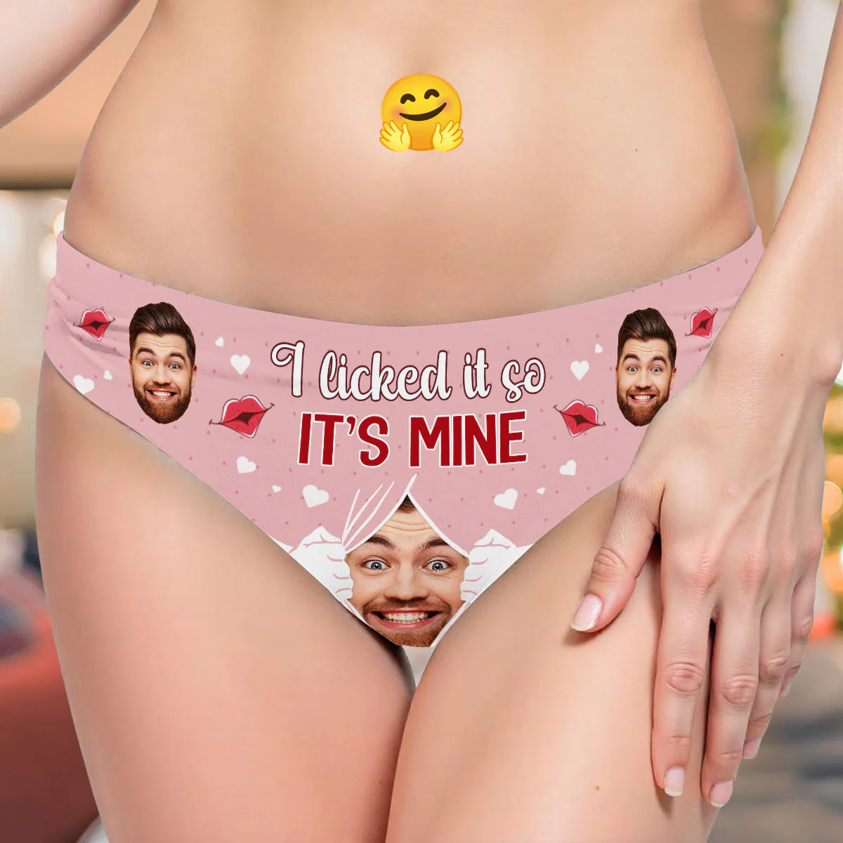 Lick Please - Personalized Women Briefs - Image 2
