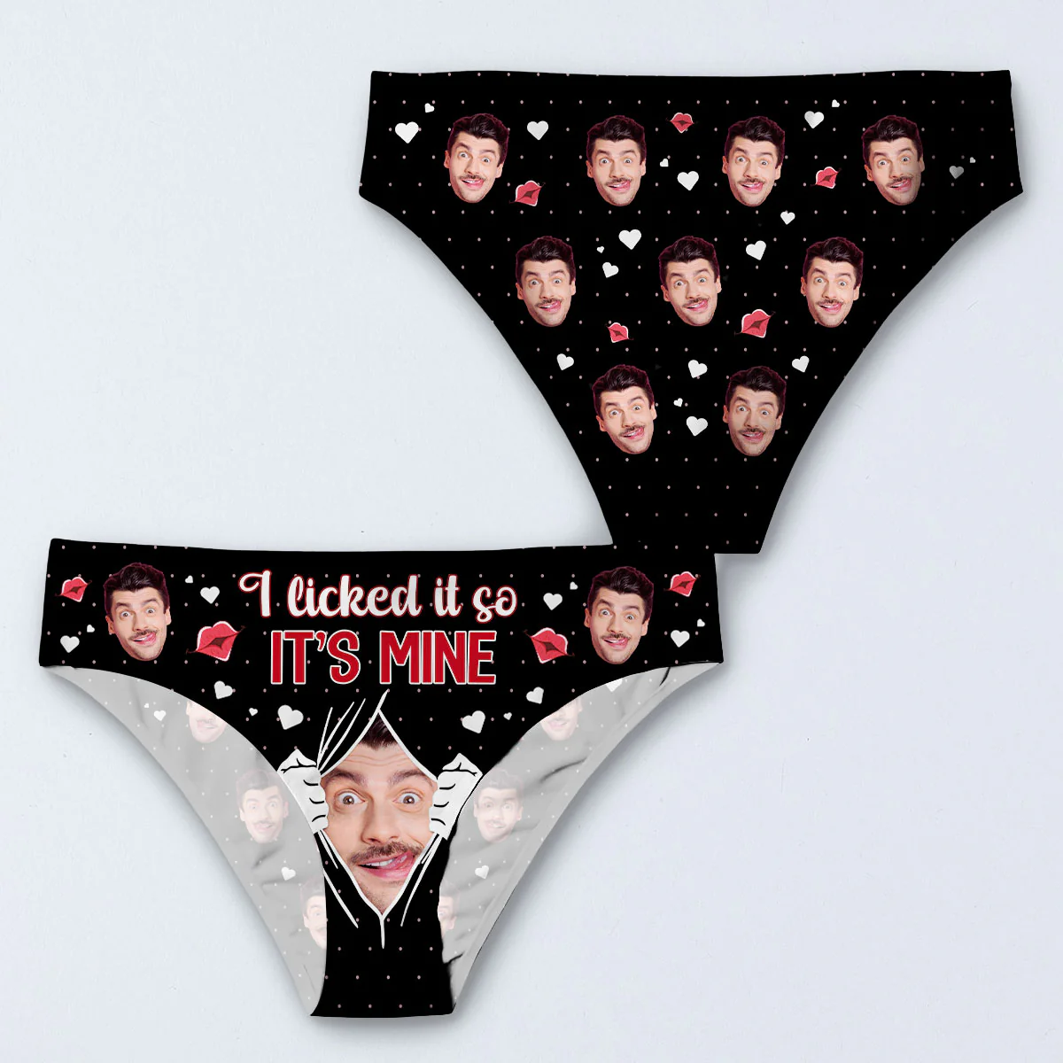 Lick Please - Personalized Women Briefs - Image 4
