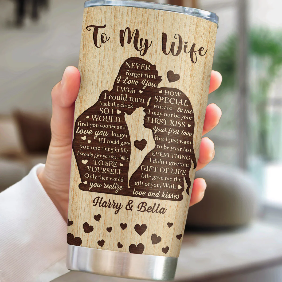 Life Gave Me A Gift - Personalized Custom Tumbler - Image 5