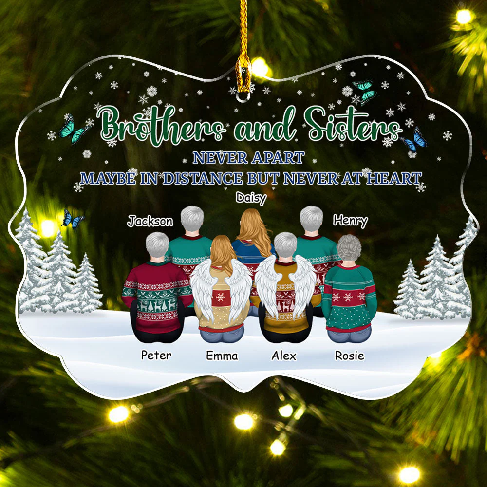 Life Is Better With - Personalized Custom Acrylic Ornament - Image 4