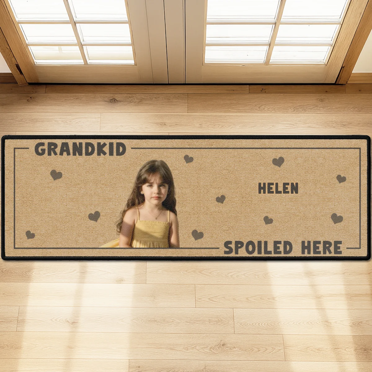 Life Is Better With Grandkids With Photo - Personalized Custom Runner Rug - Image 8