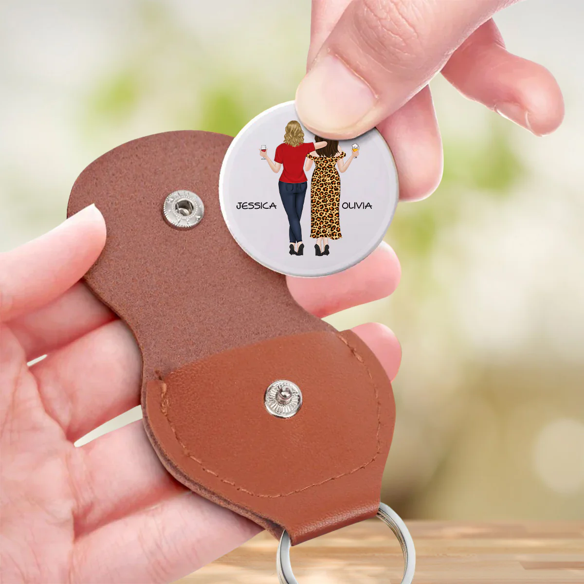 Life Is Tough But So Are You - Personalized Custom Pocket Hug - Image 3
