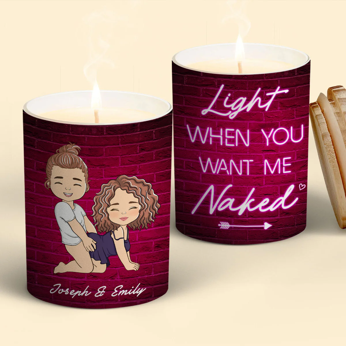 Light It Honey - Personalized Custom Candle - Image 3