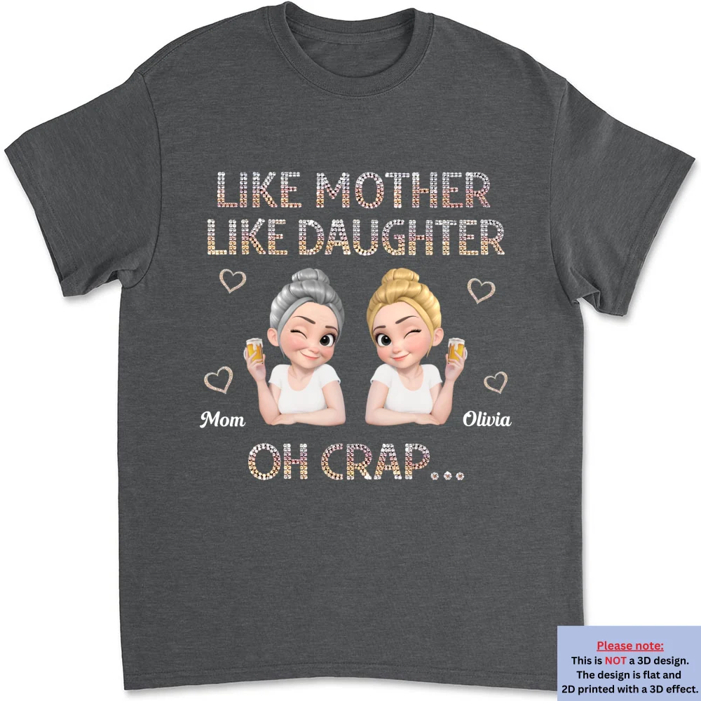 Like Me Like You - Personalized Custom 3D Effect Shirt - Image 7