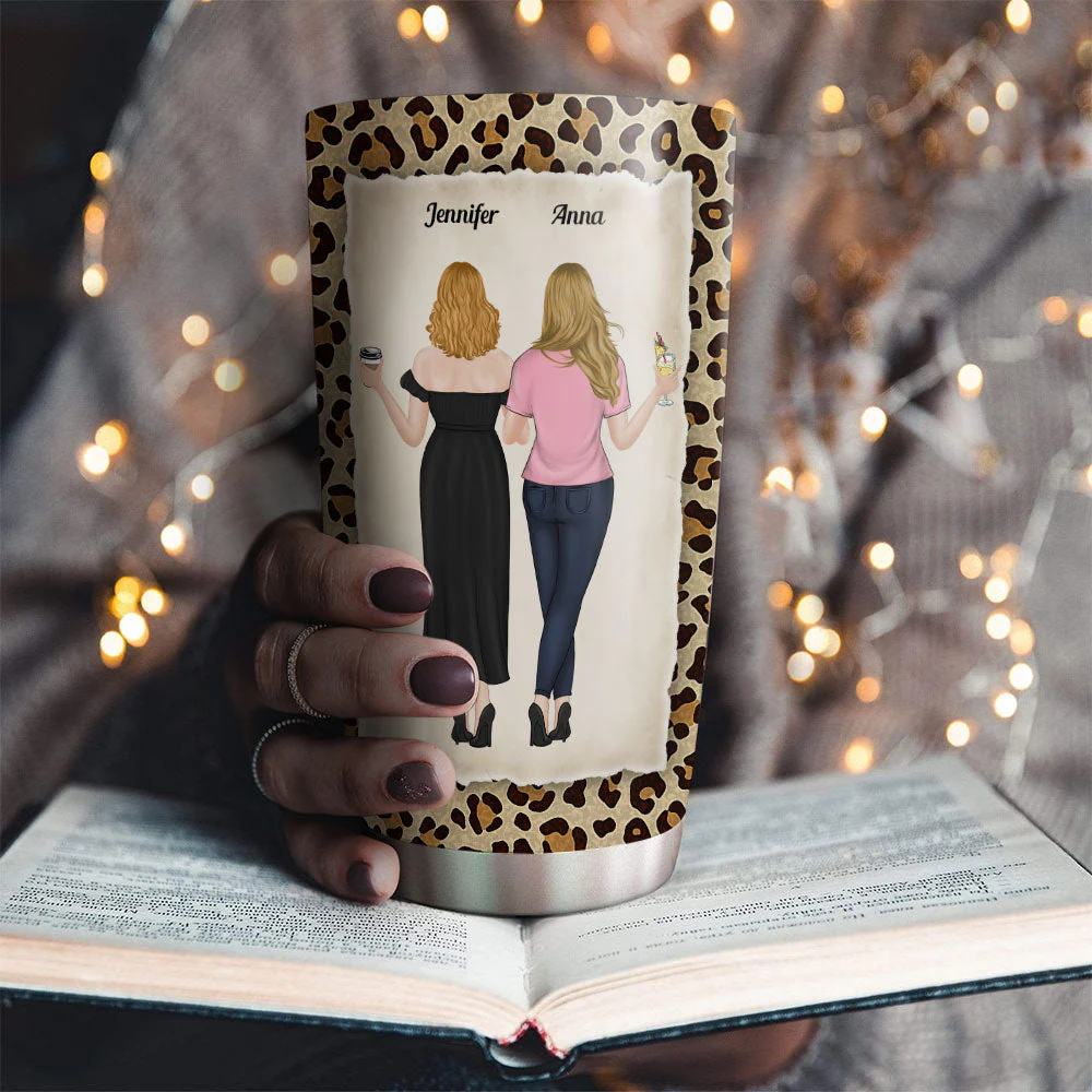 Like Mother Like Daughter - Personalized Custom Tumbler - Image 3